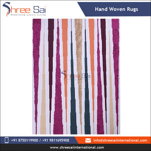 Fabricant indien 100% coton matériel fait à la main brodé usage domestique tapis tissés à vendre au prix le plus bas - Product Image 5