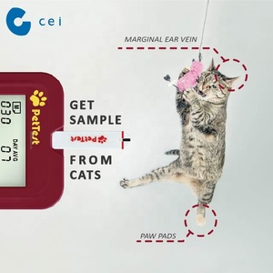Analyseur D'hématologie vétérinaire Moniteur De Glycémie D'équipement Vétérinaire de Sang Sans Code Glucomètre - Product Image 4