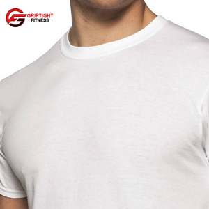T-shirt à manches courtes et col rond pour homme, respirant avec logo personnalisé - Product Image 1