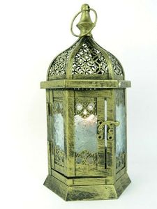 Lanterne de Ramadan décorative en métal Oriental/marocain, nouveauté faite à la main, bon marché, offre spéciale - Product Image 6