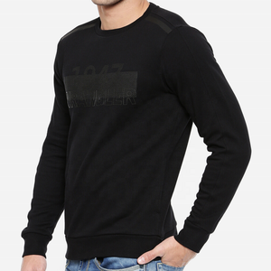 Sudaderas de cuello redondo de alta calidad para hombre Sudadera frontal bordada - Product Image 4