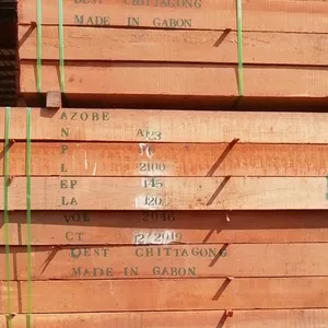 Alta calidad Africana Azobe de madera con precio competitivo