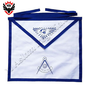Soft Holy Royal Arch Regalia Fabric Apron With Cord and Tassels - Product Image 6