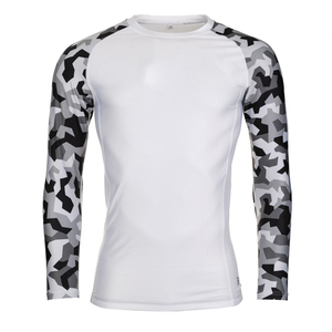Chemise de combat BJJ à manches longues à impression numérique sublimée pour l'entraînement - Product Image 2