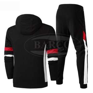 Survêtement de saison d'hiver pour hommes personnalisé de haute qualité 100% coton avec logo à fermeture éclair caractéristique tissu polaire - Product Image 6