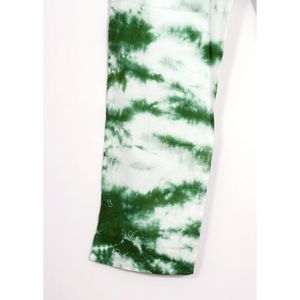 Conjunto de Pijama de Alta Calidad con Estampado Tie-Dye Único, Ropa de Dormir Ultra Suave de Algodón Estampado, Vestido de Pijama para Mujer, Cómodo para el Hogar - Product Image 5