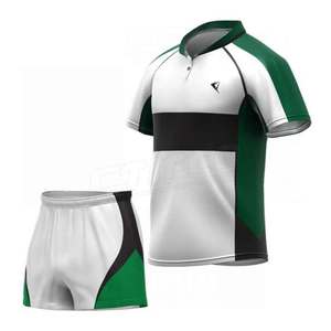 Ropa Deportiva, Jersey de Rugby Personalizado de Talla Grande, Transpirable, con Estampado Digital, 100% Poliéster - Product Image 6