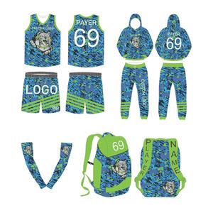 Ensemble de Basketball Unisexe Personnalisable de Haute Qualité avec Logo Sublimé, Tailles Plus, Anti-Bactérien et Durable - Product Image 5