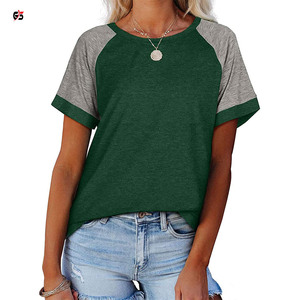 ที่กำหนดเองของผู้หญิงเสื้อยืดโลโก้พิมพ์แขนสั้นแฟชั่นใหม่สวมใส่ O คอ100% โพลีเอสเตอร์นุ่มขนแกะบริการ OEM เสื้อ - Product Image 2