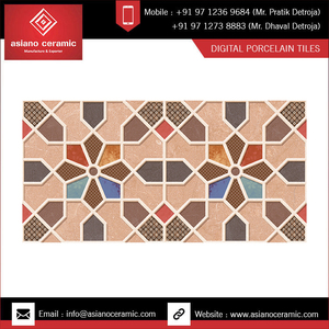 Nuevos azulejos de pared de cerámica lujosos modernos 300x600mm Fabricación de proveedores en la India para Seven Star Hotel - Product Image 4