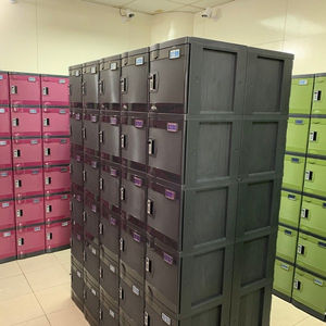Eco Plastic Combination Lock Locker for Employee, Changing Room Locker Room - Product Image 1
