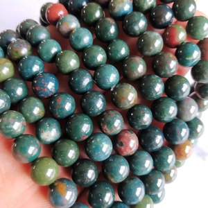 Conjunto de joyas con cuentas, semillas de Rosario, hebras de cristal de corazón, piedra curativa, Coral brillante, para regalo, pulseras de piedra principal de ágata - Product Image 6