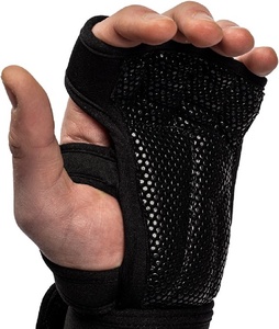 Fitness Gloves Weight Lifting Gloves Protect Wrist Gym Training Fingerless Weightlifting Sport Gloves - Product Image 2