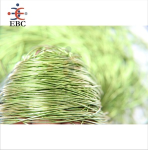 Vente en gros de cuivre lisse rond de haute qualité Broderie à la main fil fin français Matériau métallique pour bijoux Badges Broches - Product Image 6