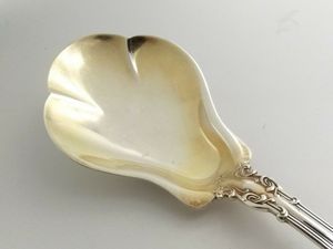 Lot de 6 cuillères de mariage en acier inoxydable à poignée en laiton design feuille d'Inde, parfaites pour les accessoires de salle à manger d'hôtel à la maison - Product Image 5