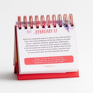 Logotipo personalizado escritorio pequeño espiral 365 inspirador día devocional calendario perpetuo - Product Image 5