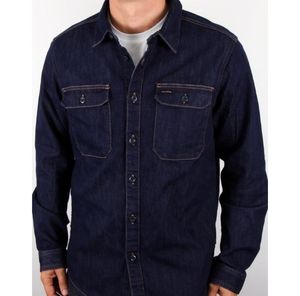 Light Weight Durable Men's Dress Shirts Comfortable Polycotton or <b>Denim</b> <b>Material</b> Short Sleeve Solid Pattern Custom Made - Product Image 4