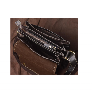 Genuine Leather <b>Messenger</b> <b>Bag</b> <b>for</b> <b>Men</b> Crossbody Style - Product Image 3