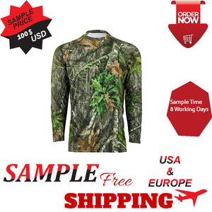 เสื้อทีเชิ้ตล่าสัตว์ลายพราง,เสื้อยืดแห้งเร็วแขนยาวลายพรางสำหรับล่าสัตว์กลางแจ้ง - Product Image 6