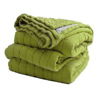 Juego de Ropa de Cama de Algodón 100% de Alta Calidad, con Fundas de Almohada Personalizadas, Edredón para las Cuatro Estaciones, Hecho a Mano, Color Personalizado