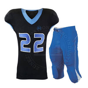 Conjunto de Jersey y pantalón de fútbol americano hecho a medida al por mayor, uniformes de fútbol americano de poliéster 100% de la mejor calidad - Product Image 6