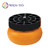 Coussins et entretoises pour palettes en forme de donut amortis par l'air WAN-YO à 4 voies - Réutilisables, certifiés ISO9001 pour la logistique