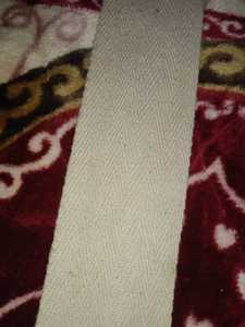 Niwar-Cinta Blanca de algodón de alta calidad para tienda de campaña, cinta de lona de 38mm y 51mm, personalizada - Product Image 6