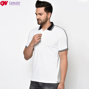 Canleo alta calidad 100% algodón hombres para camisetas de Polo Pantone blanco talla grande camiseta de Golf OEM personalizado 150 GSM para golfistas - Product Image 2