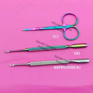 Newcome — ciseaux d'extension de cils professionnels fabriqué au royaume-uni, lot de 100 pièces, ciseaux pour les cils, Volume, pinces à épiler - Product Image 3