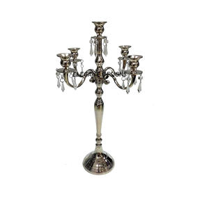 Silver Color Handmade <b>Candelabra</b> Wedding Decorative Classic Stylish Luxury New Candle Holder Nice Quality Heavy Duty <b>Candelabra</b> - Product Image 4