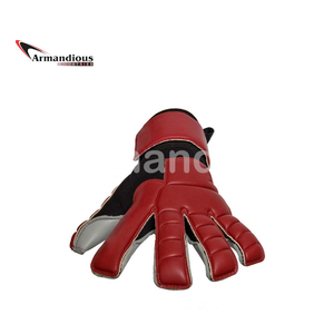 High Quality Professional Football Goalkeeper Gloves Thick Latex Breathable Printed Logo Soccer Keepers Gloves <b>Finger</b> Protection - Product Image 4