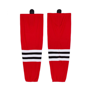 High Quality Wholesale Hockey Team Wear <b>Socks</b> Full Sublimation Printing Cheap Customized Ice Hockey <b>Polyester</b>/Cotton Unisex - Product Image 3