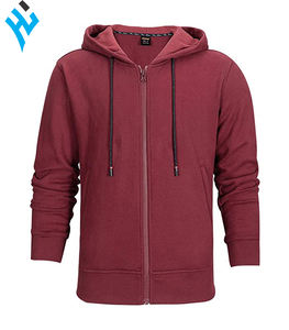 2025 nouvelle tendance personnalisée en gros vente chaude Top qualité coton polaire décontracté sweats à capuche zippés pour hommes - Product Image 1