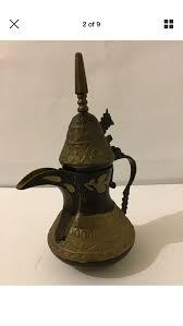 หม้อกาแฟทองเหลืองคุณภาพสูง Dallah สำหรับชาและกาแฟสำหรับใช้ในชีวิตประจำวัน - Product Image 2