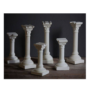 Última colección de pilares de boda romana Pilar de pasarela romana de fibra de boda inglesa Pilar de Aisley romano de fibra de boda occidental - Product Image 1