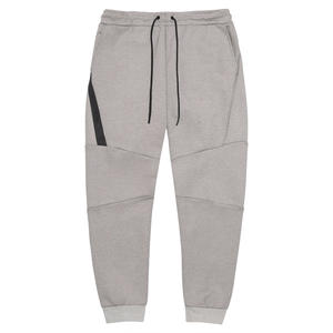 Pantalones de chándal informales de verano para hombre, pantalones de gimnasio de lana, bolsillos con cremallera, de talla grande, lavados - Product Image 6