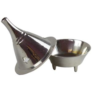 Soporte de incienso con diseño de acabado de color plateado, soporte de incienso de latón con diseño de Metal de calidad estándar - Product Image 6