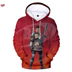 Pull à capuche personnalisé 3D imprimé par sublimation prix de gros sweats à capuche en tissu polyester avec impression de logo personnalisé pour hommes femmes - Product Image 6