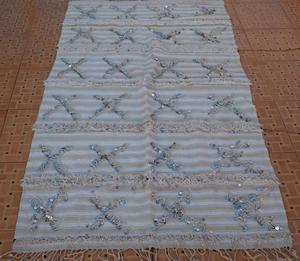 Alfombra Tribal Hecha a Mano, Manta de Boda Marroquí - Product Image 1