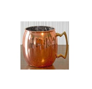 Taza de cobre con estilo, vaso de cobre pulido hecho a mano y tamaño personalizado, pieza de diseño simple para pulido hecho a mano y precio bajo - Product Image 4
