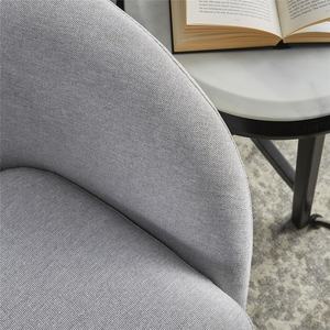 Fauteuils d'appoint pour hôtel 5 étoiles, chaise de salon scandinave, fauteuil de détente pour salon, extérieur, appartement, en tissu, dossier haut, réglable - Product Image 5