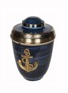 SOLID BRASS EUROPEAN STYLE HANDMADE CARVING DURABLE ISO CERTIFIED ADULT <b>MEMORIAL</b> URN - Product Image 3