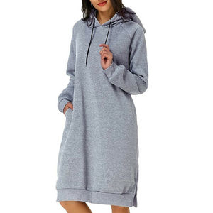 Sudadera con Capucha Corta Personalizada de Alta Calidad para Mujer, Informal, Holgada, de Manga Larga, Forrada con Forro Polar de Nailon, Estampada, para Invierno - Product Image 5