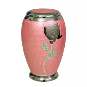 Abat-jour Style américain/européen, décoration en laiton, métal, violet Rose, pour immortalisation des épais, Style américain et européen - Product Image 2