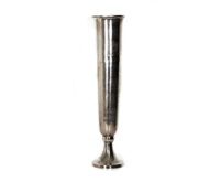 Vase en forme de couronne de fleurs, Vase avec poignées, argenté Antique pour centre de Table de mariage, décoration, grands Vases métalliques décoratifs en fer