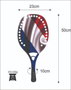 Raquetas de tenis de playa, de vidrio de carbono personalizado, pala de playa, con sus logotipos y combinaciones de colores - Product Image 4