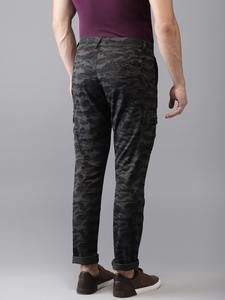 New Arrival Multi Pockets Cargo Pants Plain <b>Elastic</b> <b>Waist</b> Lightweight Breathable Trousers For Men - Product Image 3