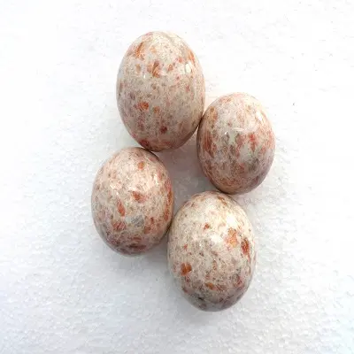Piedra preciosa natural de ágata al por mayor Piedra solar natural Cristal Esferas curativas bolas de piedras preciosas curativas