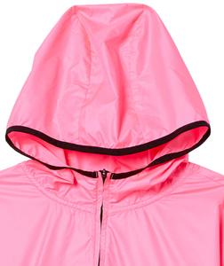 2025 nueva chaqueta cortavientos rosa de moda para mujer con diseño personalizado y logotipo de marca de ropa - Product Image 5