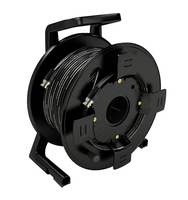 SKYLYNN FTTH SC LC FC ST Connecteur Portable Enrouleur Tactique Rétractable 100M 150M Bobine de Câble à Fibre Optique Cordon de Brassage ODVA